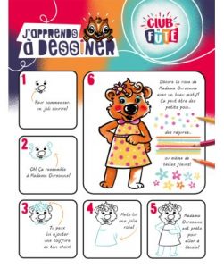 J&rsquo;apprends à dessiner un personnage de mon livre
